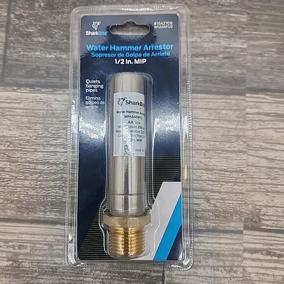 SharkBite Water Hammer Arrestor 1/2 in. MIP 2Pack [WALL 2] - Picture 2 of 9
